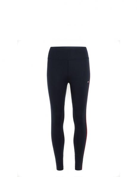 TOMMY HILFIGER sieviešu zila siksna Hw split tape legging 7/8 