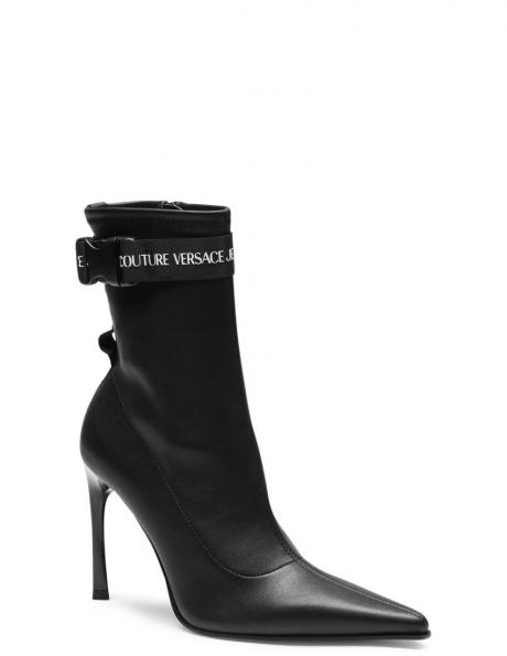 VERSACE JEANS CUTURE sieviešu melni zābaki Sadie booties 