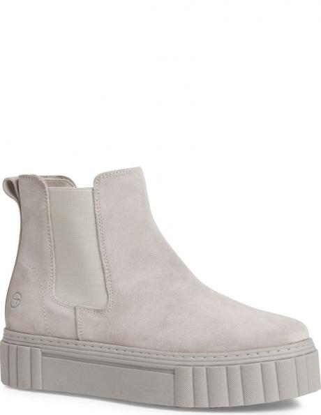 TAMARIS sieviešu pelēki zābaki BOOTIES 