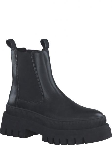 TAMARIS sieviešu melni zābaki BOOTIES 