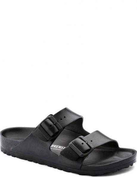 BIRKENSTOCK čības vīriešiem - sievietēm, Melna, Arizona EVA slides 