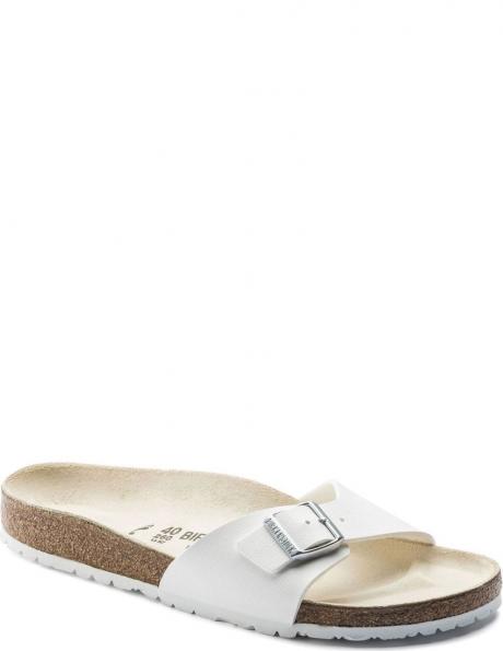 BIRKENSTOCK čības vīriešiem - sievietēm, Balta, Madrid BF slippers 