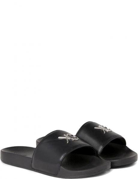 CALVIN KLEIN čības sievietēm, Melna, Pool slide relock 