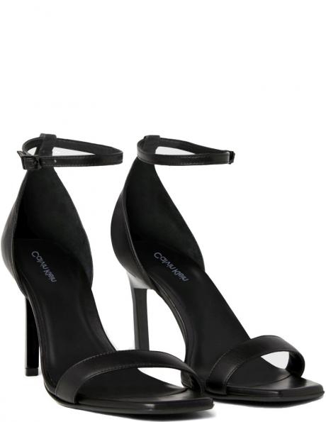 CALVIN KLEIN sandales sievietēm, Melna, Heel sandal 90 
