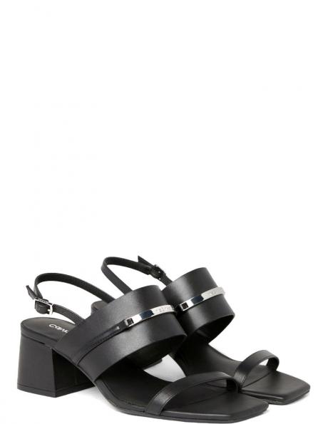 CALVIN KLEIN sandales sievietēm, Melna, Heel sandal 45 bar 