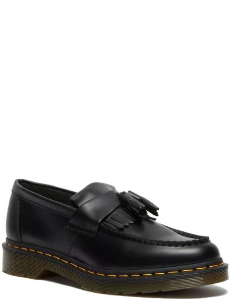 DR. MARTENS apavi sievietēm, Juoda, Adrian smooth loafers 