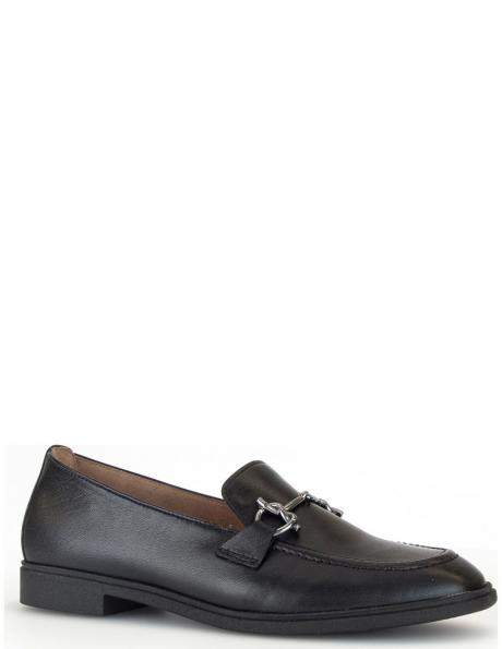 GABOR loafer stila apavi sievietēm, Melna, Loafers 