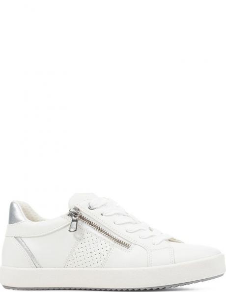 GEOX sieviešu brīvā laika apavi, Balta, Blomiee sneakers 