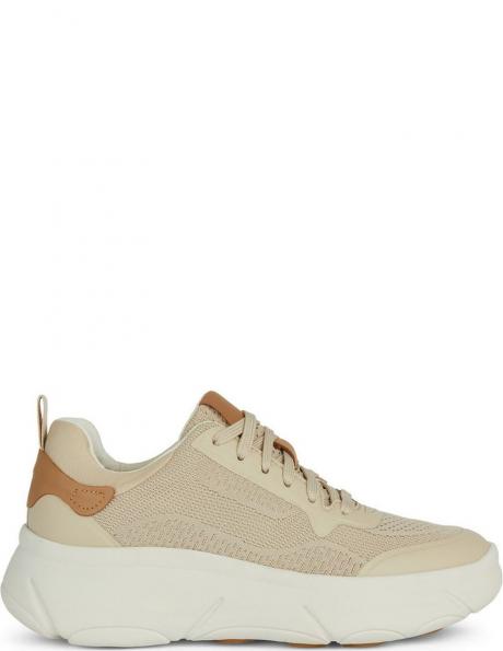 GEOX sieviešu brīvā laika apavi, Krēmīga/Smilšu, Nebula 2.0 sneakers 