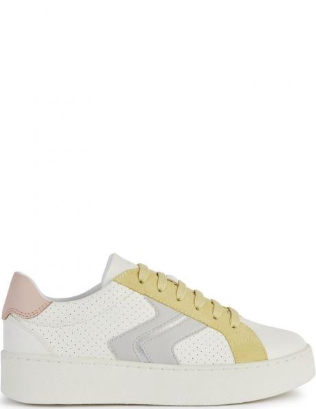 GEOX sieviešu brīvā laika apavi, Balta, Skyely sneakers 
