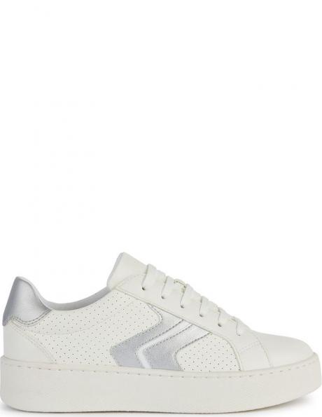 GEOX sieviešu brīvā laika apavi, Balta, Skyely sneakers 