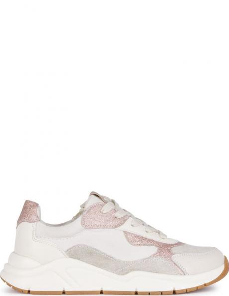 GEOX laisvalaikio bateliai mergaitėms, Krēmīga/Smilšu, Mawazy sneakers 