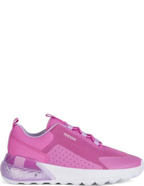 GEOX laisvalaikio bateliai mergaitėms, Rozā, Activart illuminus sneakers 