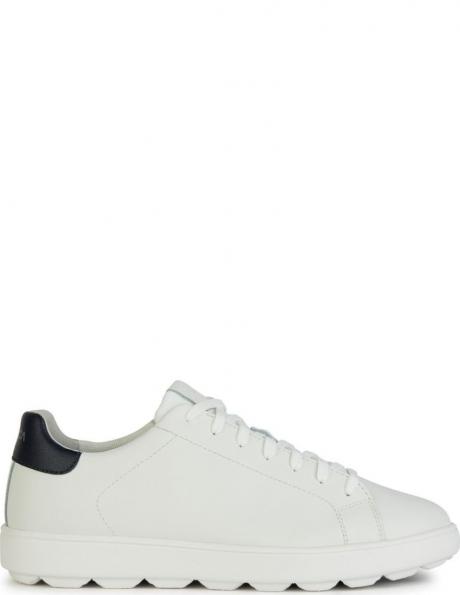 GEOX laisvalaikio batai vyrams, Balta, Spherica ecub-1 sneakers 