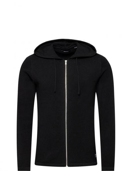 JACK & JONES džemperis vīriešiem, Melna, sweater 