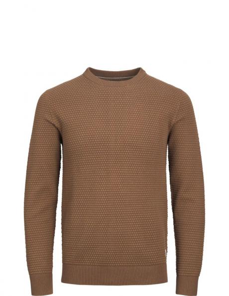 JACK & JONES džemperis vīriešiem, Brūna, sweater 