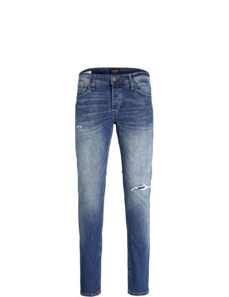 JACK & JONES taisni džinsi vīriešiem, Zila, straight 
