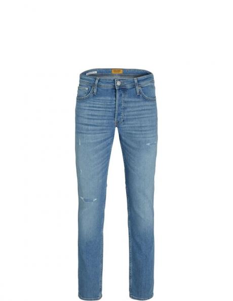 JACK & JONES taisni džinsi vīriešiem, Zila, straight 