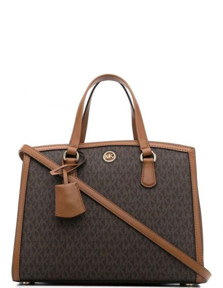 MICHAEL KORS rokassomiņa vīriešiem, Brūna, Medium satchel 
