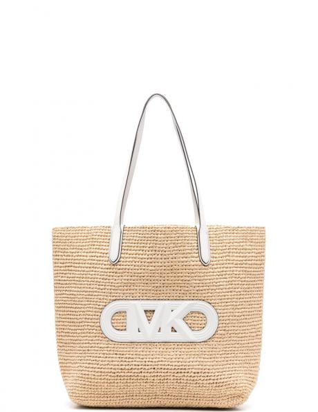 MICHAEL KORS rokassomiņa sievietēm, Krēmīga/Smilšu, Xl tote 