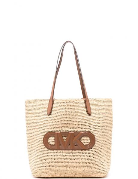 MICHAEL KORS rokassomiņa sievietēm, Krēmīga/Smilšu, Xl tote 