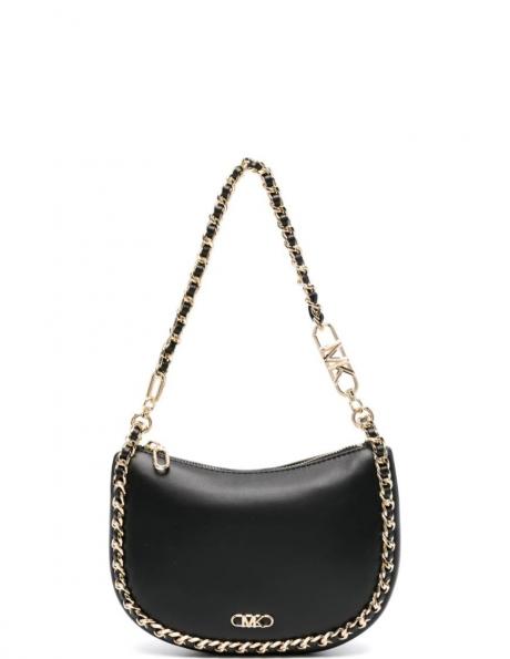 MICHAEL KORS plecu soma sievietēm, Melna, Sm bracelet pouchette 