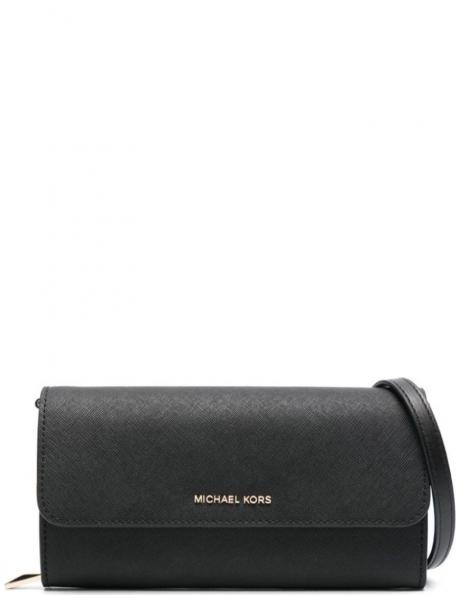 MICHAEL KORS plecu soma sievietēm, Melna, Large wllt on chn xbody 