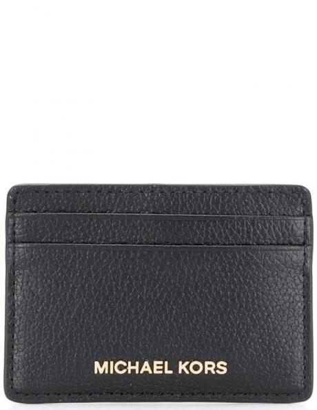 MICHAEL KORS karšu maciņš sievietēm, Melna, Card holder 