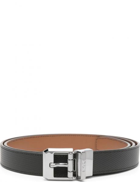 MICHAEL KORS josta vīriešiem, Melna, 28mm ctfr geo dress belt 
