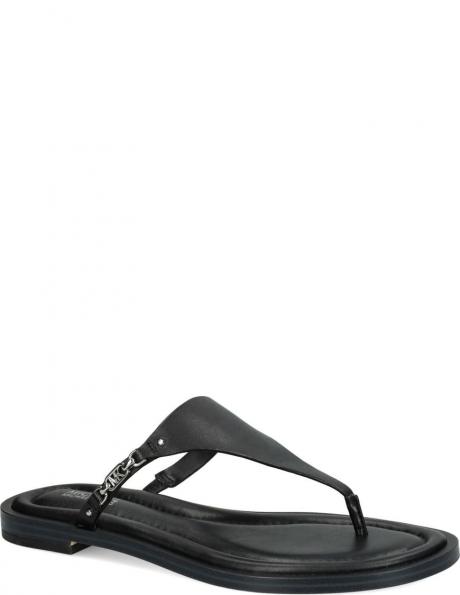 MICHAEL KORS sandales sievietēm, Melna, Daniella flat thong 