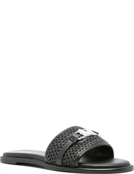 MICHAEL KORS čības sievietēm, Melna, Ember slide 