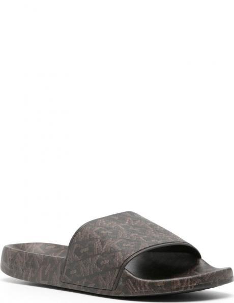 MICHAEL KORS čības sievietēm, Brūna, Gilmore slide 