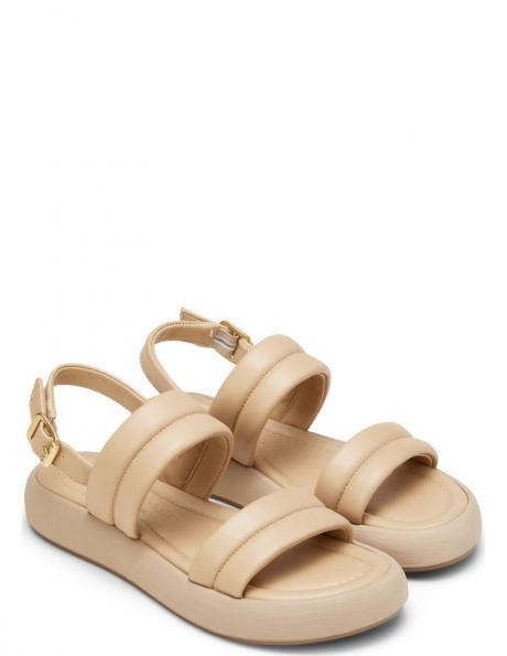 MARC O'POLO sandales sievietēm, Krēmīga/Smilšu, Äsa sandals 