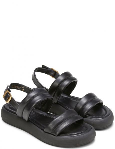 MARC O'POLO sandales sievietēm, Melna, Äsa sandals 