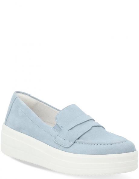 REMONTE loafer stila apavi sievietēm, Zila, LOAFERS 