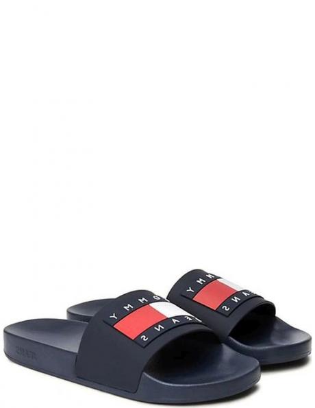 TOMMY JEANS čības vīriešiem, Zila, Pool slide 