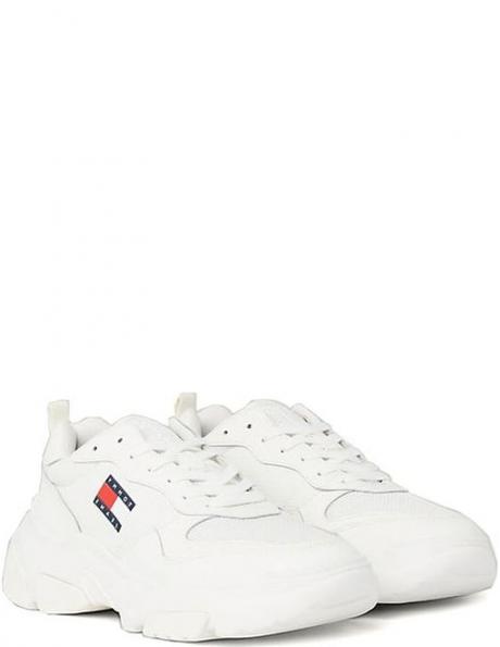 TOMMY JEANS sieviešu brīvā laika apavi, Krēmīga/Smilšu, Lightweight hybrid leisure 