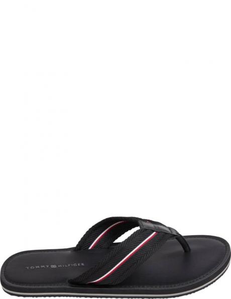 TOMMY HILFIGER čības vīriešiem, Melna, Beach sandal 