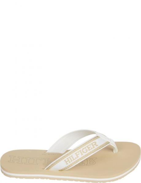 TOMMY HILFIGER čības sievietēm, Krēmīga/Smilšu, Beach sandal 