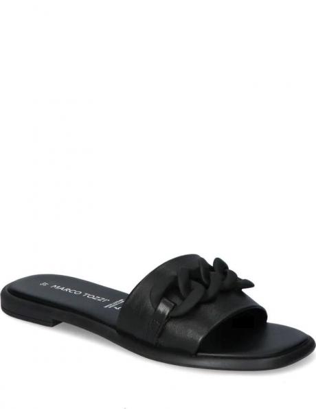 MARCO TOZZI čības sievietēm, Melna, SLIPPERS 