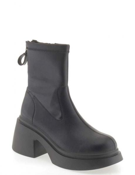 BETSY zābaki sievietēm, Melna, Booties 