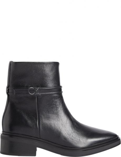 CALVIN KLEIN zābaki sievietēm, Melna, Heel ankle boot 30  