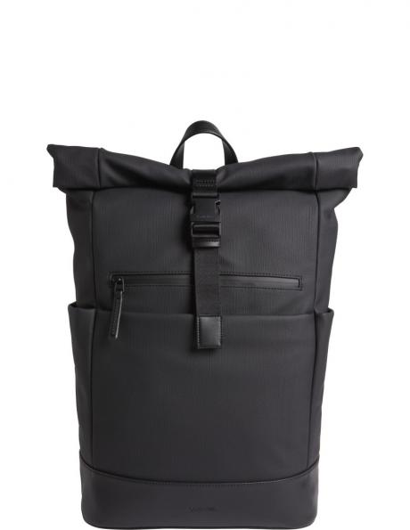 CALVIN KLEIN mugursoma vīriešiem, Melna, Tech sensual roll top backpack 