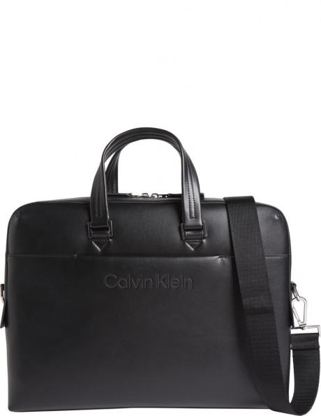CALVIN KLEIN klēpjdatora maciņš vīriešiem, Melna, Set laptop bag 