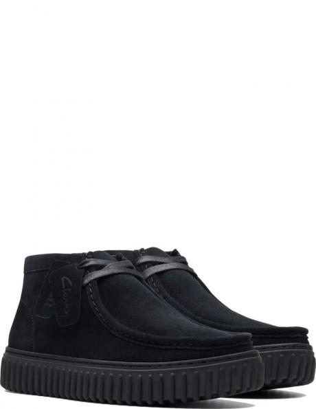 CLARKS zābaki vīriešiem, Melna, Torhill booties 