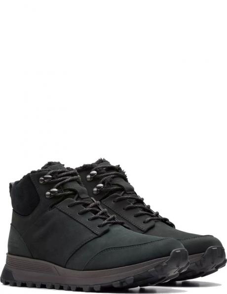 CLARKS zābaki vīriešiem, Melna, Trek up booties 
