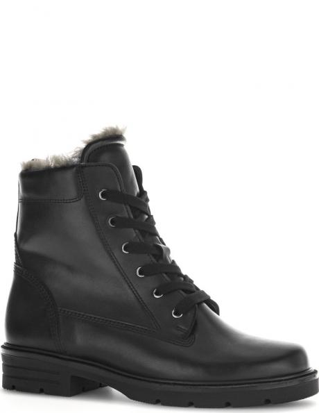 GABOR apsildāmi zābaki sievietēm, Juoda, Wm booties 