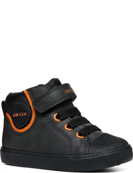 GEOX zābaki zēniem, Melna, Gisli booties 