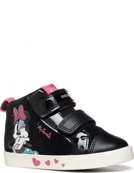 GEOX zābaki meitenēm, Melna, Kilwi booties 