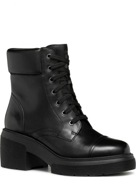 GEOX zābaki sievietēm, Melna, Spherica ec1 booties 